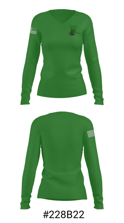 Franklin High School Softball 56975541 Women's Long Sleeve V-neck Shirt - 20