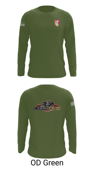 Long Sleeve Performance Shirt, Charlie Battery, 1st Battalion 1st Air Defense Artillery Regiment, , Teamtime, Team time, sublimation, custom sports apparel, team uniforms, spirit wear, spiritwear, sports uniforms, custom shirts, team store, custom team store, fundraiser sports, apparel fundraiser
