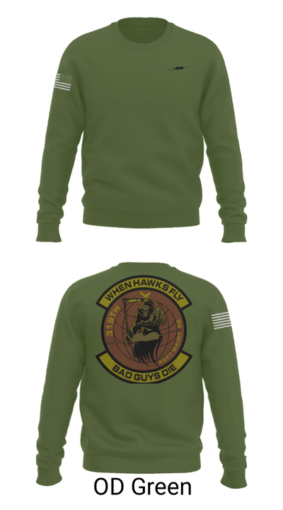 319th Maintenance Squadron 60744056 Crew Neck Sweatshirt - 45