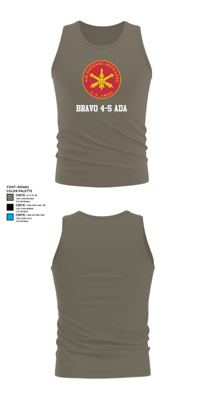 Tank Top, Bravo 4-5 ADA, , Teamtime, Team time, sublimation, custom sports apparel, team uniforms, spirit wear, spiritwear, sports uniforms, custom shirts, team store, custom team store, fundraiser sports, apparel fundraiser