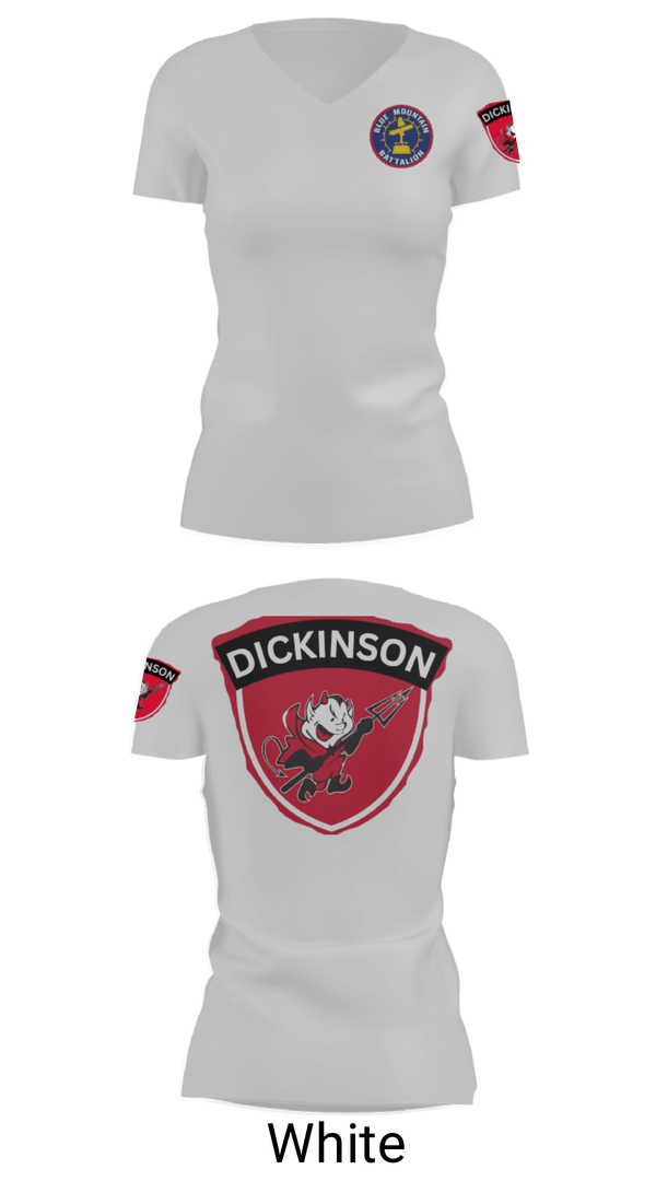 Women's Short Sleeve Vneck Shirt, DICKINSON PLATOON, Army, Teamtime, Team time, sublimation, custom sports apparel, team uniforms, spirit wear, spiritwear, sports uniforms, custom shirts, team store, custom team store, fundraiser sports, apparel fundraiser