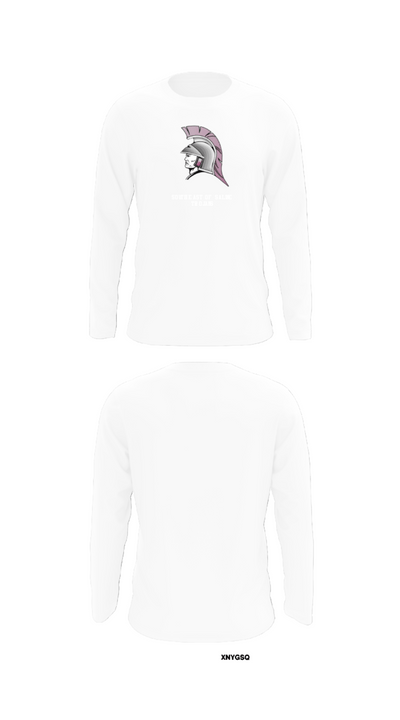Southeast of Saline Trojans 16911990 Long Sleeve Performance Shirt - 8