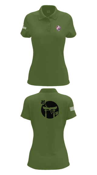 Women's Short Sleeve Performance Polo, DSU, Marines, Teamtime, Team time, sublimation, custom sports apparel, team uniforms, spirit wear, spiritwear, sports uniforms, custom shirts, team store, custom team store, fundraiser sports, apparel fundraiser