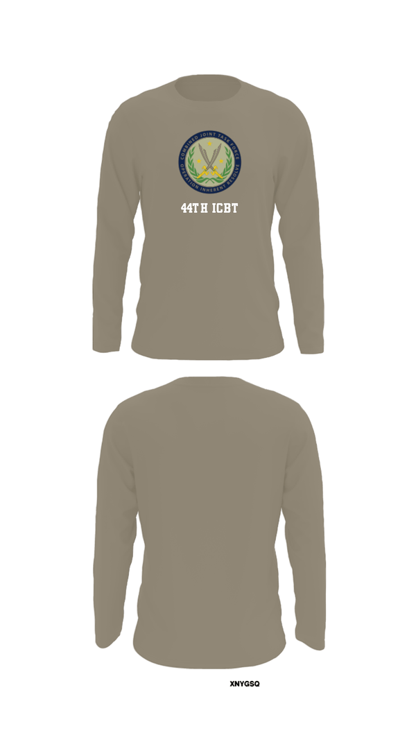 Long Sleeve Performance Shirt, 44th ICBT, National Guard, Teamtime, Team time, sublimation, custom sports apparel, team uniforms, spirit wear, spiritwear, sports uniforms, custom shirts, team store, custom team store, fundraiser sports, apparel fundraiser