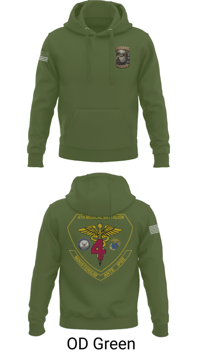 4th Med Battalion 81744782 Hoodie - 58