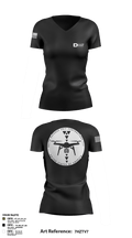 Delta Defense Unit 32292143 Women's Short Sleeve V-neck Shirt - 107
