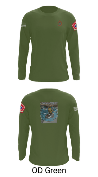 Long Sleeve Performance Shirt, 34th DSB, Army, Teamtime, Team time, sublimation, custom sports apparel, team uniforms, spirit wear, spiritwear, sports uniforms, custom shirts, team store, custom team store, fundraiser sports, apparel fundraiser