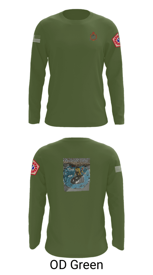 Long Sleeve Performance Shirt, 34th DSB, Army, Teamtime, Team time, sublimation, custom sports apparel, team uniforms, spirit wear, spiritwear, sports uniforms, custom shirts, team store, custom team store, fundraiser sports, apparel fundraiser