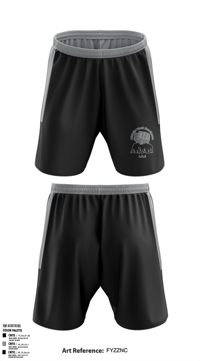 Athletic black excellence 2 85687336 Athletic Shorts With Pockets - 1