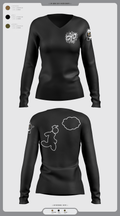 CYD Inc 87712916 Women's Long Sleeve V-neck Shirt -1 11
