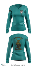 MFRC 40243185 Women's Long Sleeve V-neck Shirt - 138