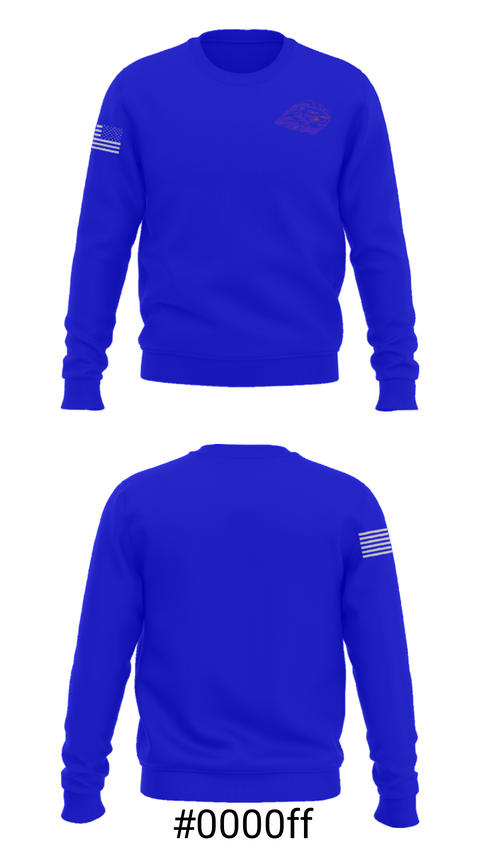 Crew Neck Sweatshirt, Peachtree Ridge Youth Athletic Association, Men's Basketball, Teamtime, Team time, sublimation, custom sports apparel, team uniforms, spirit wear, spiritwear, sports uniforms, custom shirts, team store, custom team store, fundraiser sports, apparel fundraiser