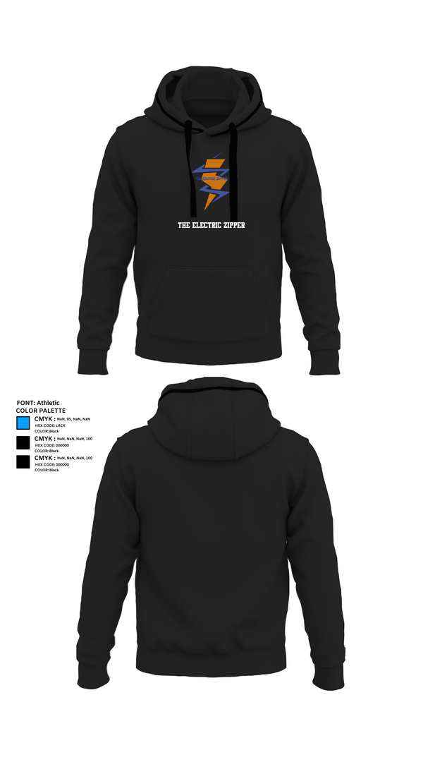 Hoodie, The Electric Zipper, , Teamtime, Team time, sublimation, custom sports apparel, team uniforms, spirit wear, spiritwear, sports uniforms, custom shirts, team store, custom team store, fundraiser sports, apparel fundraiser