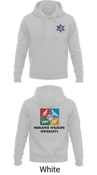 Hoodie, Nuisance Wildlife Specialist, , Teamtime, Team time, sublimation, custom sports apparel, team uniforms, spirit wear, spiritwear, sports uniforms, custom shirts, team store, custom team store, fundraiser sports, apparel fundraiser