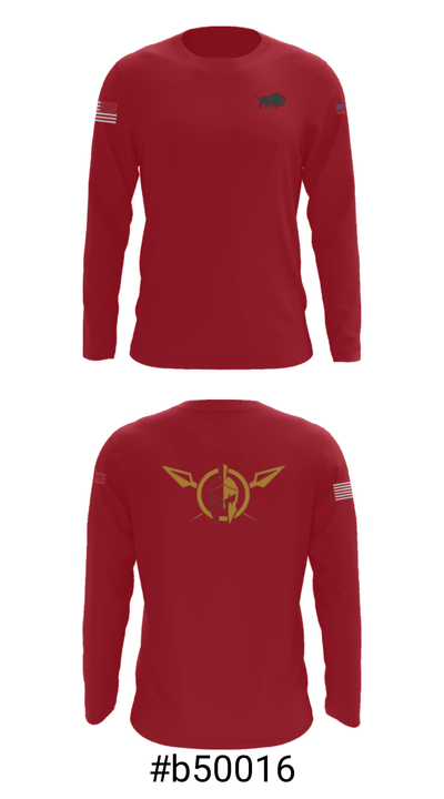 1-40 cav 35802734 Long Sleeve Performance Shirt - 18