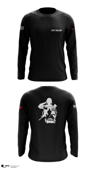 Long Sleeve Performance Shirt, SGT Nelms, National Guard, Teamtime, Team time, sublimation, custom sports apparel, team uniforms, spirit wear, spiritwear, sports uniforms, custom shirts, team store, custom team store, fundraiser sports, apparel fundraiser