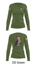 Quasar 99-Q 24782003 Women's Long Sleeve V-neck Shirt - 54
