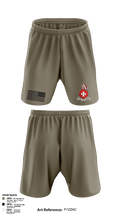 Bravo 1st BN 14th FAR 722916 Athletic Shorts With Pockets - 1
