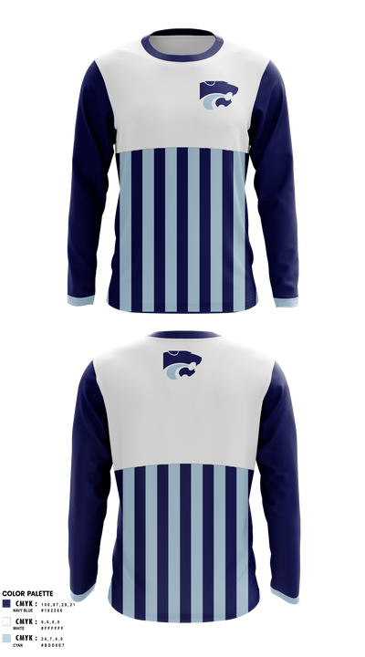 DEPEW WILDCATS 22607929 Long Sleeve Performance Shirt 41