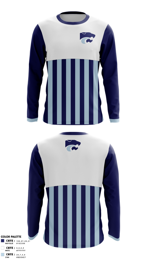 Long Sleeve Performance Shirt, DEPEW WILDCATS, Bowling, Teamtime, Team time, sublimation, custom sports apparel, team uniforms, spirit wear, spiritwear, sports uniforms, custom shirts, team store, custom team store, fundraiser sports, apparel fundraiser