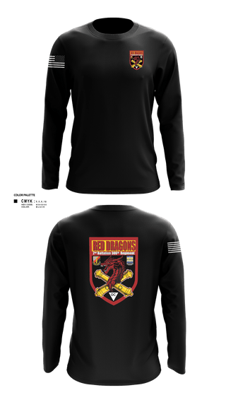 Long Sleeve Performance Shirt, 2-306th FAR, Army, Teamtime, Team time, sublimation, custom sports apparel, team uniforms, spirit wear, spiritwear, sports uniforms, custom shirts, team store, custom team store, fundraiser sports, apparel fundraiser