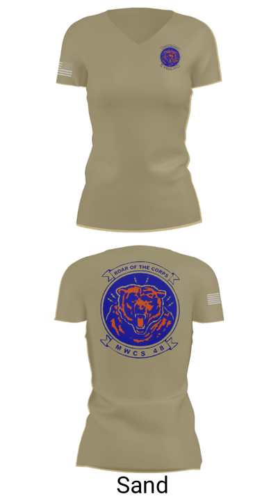 MWCS -48 31061613 Women's Short Sleeve V-neck Shirt - 88