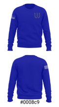 Washburn High School Badminton 49320999 Crew Neck Sweatshirt - 16