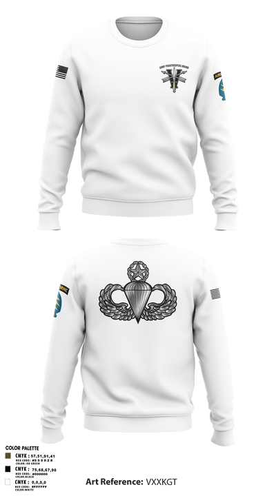 Army Paratroopers Brand 37427971 Crew Neck Sweatshirt - 2