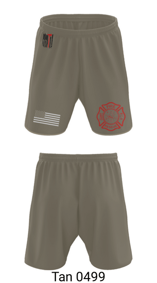 Athletic Shorts With Pockets, Okay Fire & Rescue, Fire Department, Teamtime, Team time, sublimation, custom sports apparel, team uniforms, spirit wear, spiritwear, sports uniforms, custom shirts, team store, custom team store, fundraiser sports, apparel fundraiser