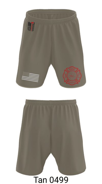 Okay Fire & Rescue 91150709 Athletic Shorts With Pockets - 37