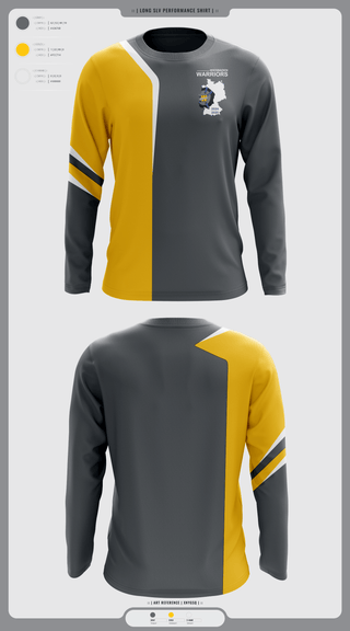 Long Sleeve Performance Shirt, Wiesbaden warriors, Wrestling, Teamtime, Team time, sublimation, custom sports apparel, team uniforms, spirit wear, spiritwear, sports uniforms, custom shirts, team store, custom team store, fundraiser sports, apparel fundraiser