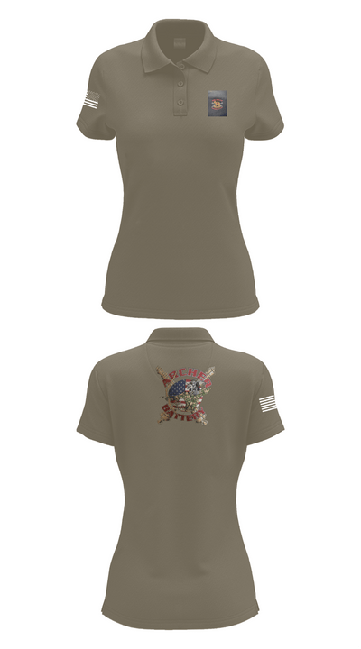 Archer Battery 2-2 FA 26774944 Women's Short Sleeve Performance Polo  - 75