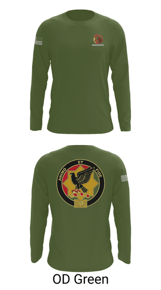 Long Sleeve Performance Shirt, D FST 8-1 CAV, Army, Teamtime, Team time, sublimation, custom sports apparel, team uniforms, spirit wear, spiritwear, sports uniforms, custom shirts, team store, custom team store, fundraiser sports, apparel fundraiser