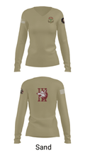 Apache company, 4-6 IN 88523274 Women's Long Sleeve V-neck Shirt - 97