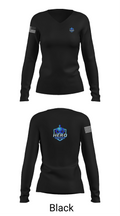 Hero Cooling & Heating 48781951 Women's Long Sleeve V-neck Shirt - 35
