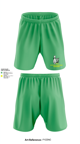 Athletic Shorts With Pockets, Northern Adirondack Central High School Bowling, Bowling, Teamtime, Team time, sublimation, custom sports apparel, team uniforms, spirit wear, spiritwear, sports uniforms, custom shirts, team store, custom team store, fundraiser sports, apparel fundraiser
