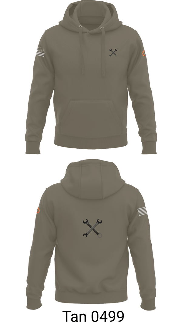 Hoodie, B CO 2-12 CAV, Army, Teamtime, Team time, sublimation, custom sports apparel, team uniforms, spirit wear, spiritwear, sports uniforms, custom shirts, team store, custom team store, fundraiser sports, apparel fundraiser
