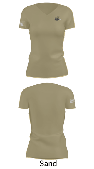 Women's Short Sleeve Vneck Shirt, 109 Airlift Wing, Air Force, Teamtime, Team time, sublimation, custom sports apparel, team uniforms, spirit wear, spiritwear, sports uniforms, custom shirts, team store, custom team store, fundraiser sports, apparel fundraiser