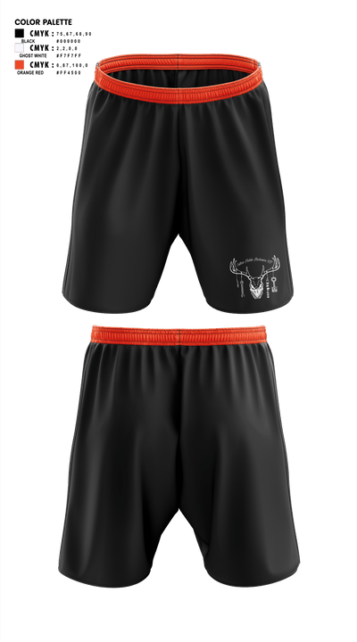 Outlaw Mobile Mechanics LLP 15152695 Athletic Shorts With Pockets - 2
