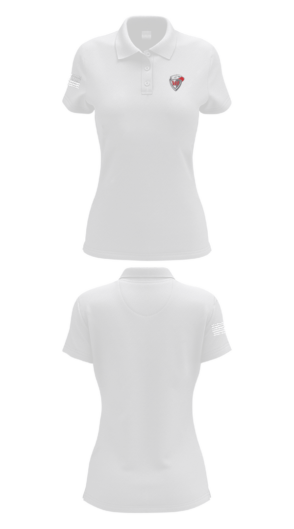 Womens Short Sleeve Performance Polo, Van Horn High School Cheer, Cheer, Teamtime, Team time, sublimation, custom sports apparel, team uniforms, spirit wear, spiritwear, sports uniforms, custom shirts, team store, custom team store, fundraiser sports, apparel fundraiser