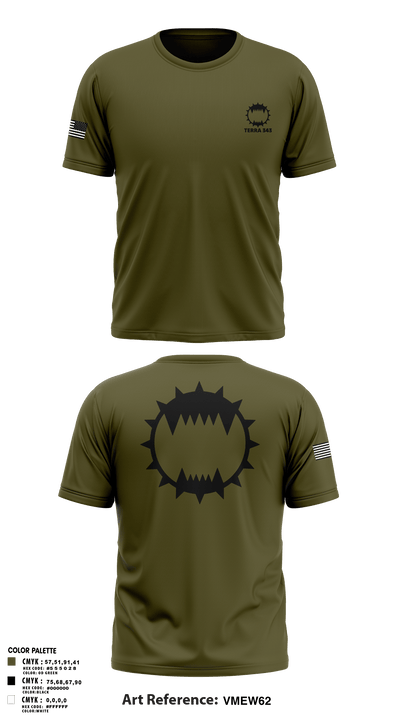 Terra 343 90454579 Old School Cotton Feel Shirt - 1