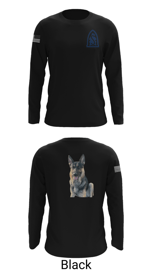 Long Sleeve Performance Shirt, 4-31 infantry battalion hotel company, Army, Teamtime, Team time, sublimation, custom sports apparel, team uniforms, spirit wear, spiritwear, sports uniforms, custom shirts, team store, custom team store, fundraiser sports, apparel fundraiser