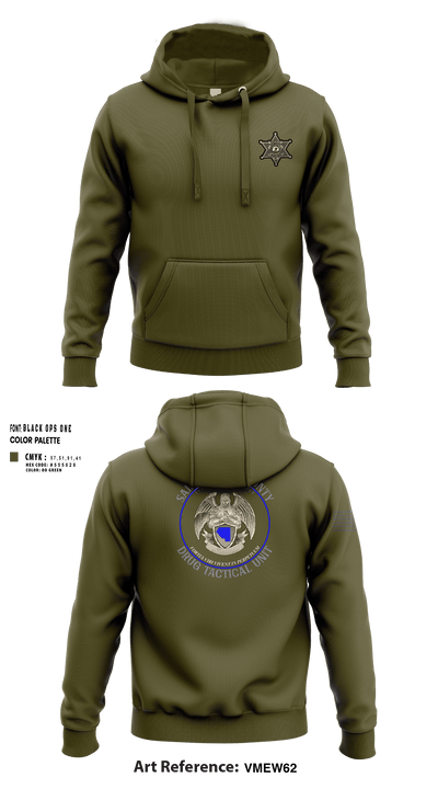 Drug Tactical Unit 39197263 Hoodie - 251
