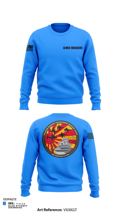 AIMD Iwakuni 92315033 Crew Neck Sweatshirt - 124