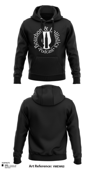 Hoodie, Bpurbon and Ballistics Podcast, , Teamtime, Team time, sublimation, custom sports apparel, team uniforms, spirit wear, spiritwear, sports uniforms, custom shirts, team store, custom team store, fundraiser sports, apparel fundraiser