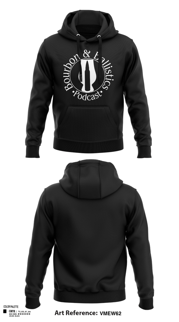 Hoodie, Bpurbon and Ballistics Podcast, , Teamtime, Team time, sublimation, custom sports apparel, team uniforms, spirit wear, spiritwear, sports uniforms, custom shirts, team store, custom team store, fundraiser sports, apparel fundraiser