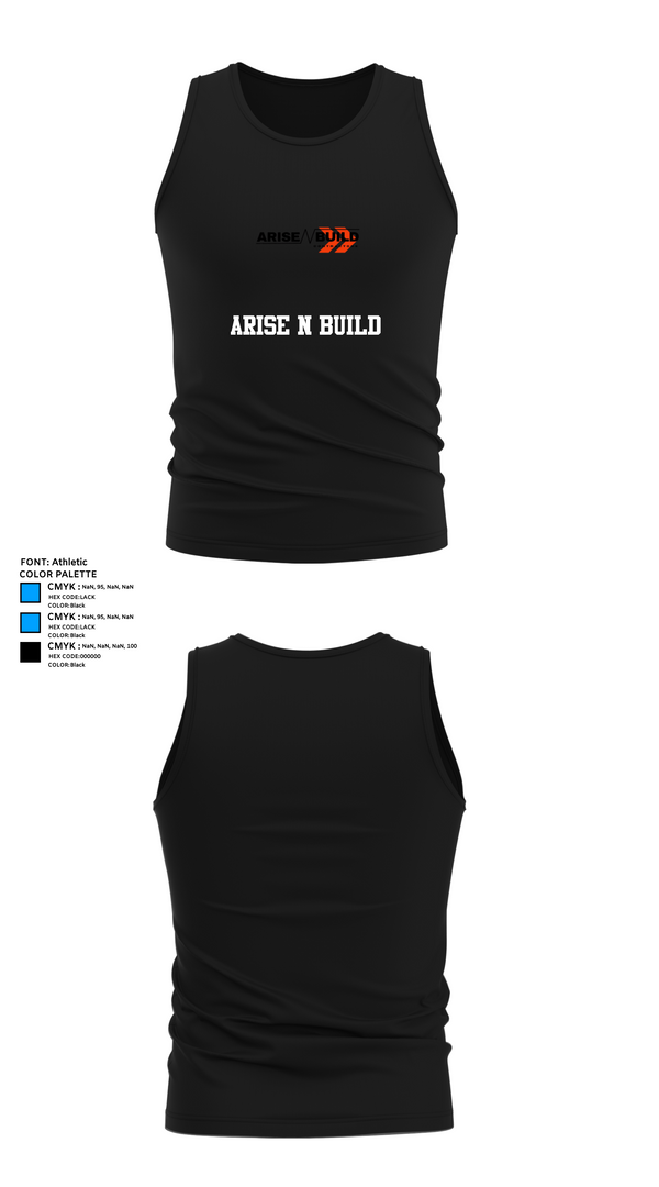 Tank Top, Arise N Build, , Teamtime, Team time, sublimation, custom sports apparel, team uniforms, spirit wear, spiritwear, sports uniforms, custom shirts, team store, custom team store, fundraiser sports, apparel fundraiser