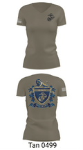 MHS MCJROTC 59562890 Women's Short Sleeve V-neck Shirt - 68