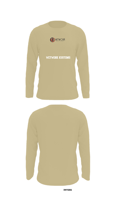 Wetwork Kustoms 4743471 Long Sleeve Performance Shirt 41