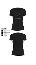 Bravo 1/78th FA 82804749 Women's Short Sleeve V-neck Shirt - 24